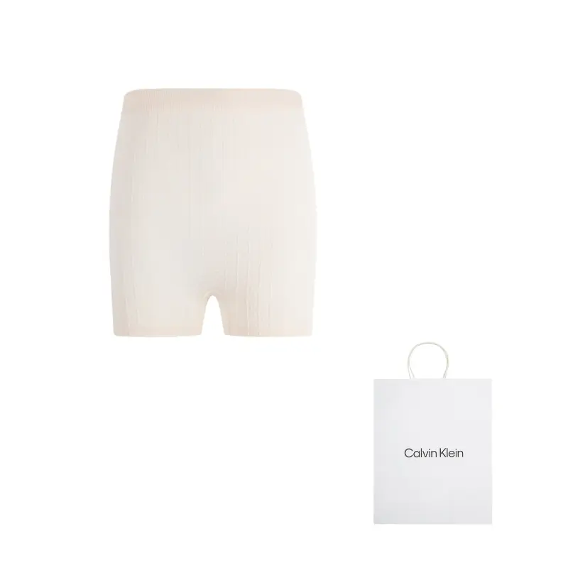 

Повседневные шорты женские Calvin Klein, слоновая кость