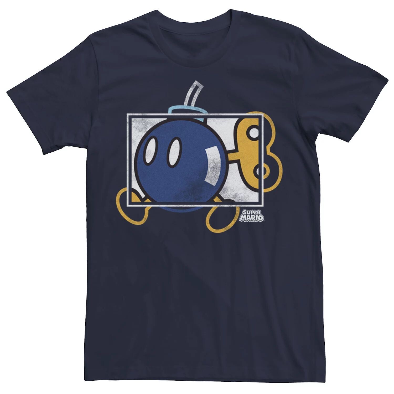 

Мужская футболка Nintendo Super Mario Bob-Omb X-Ray Licensed Character