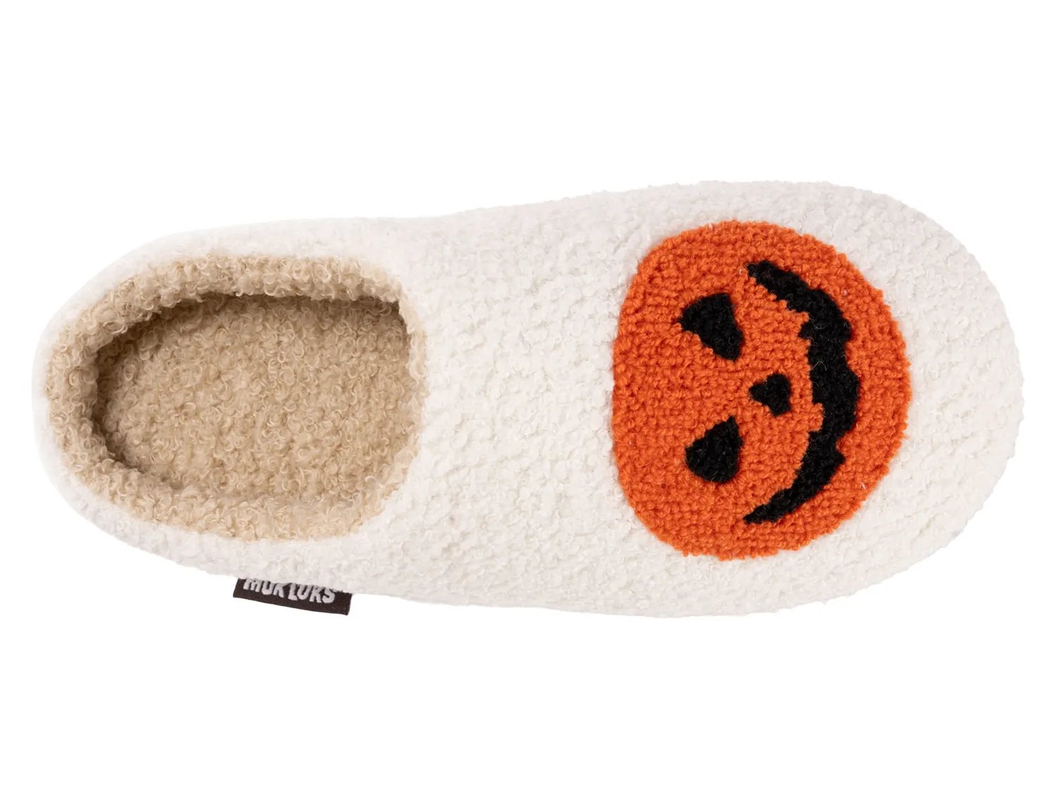 Тапочки MUK LUKS Novelty Punch Needle Clog, слоновая кость — фото 4