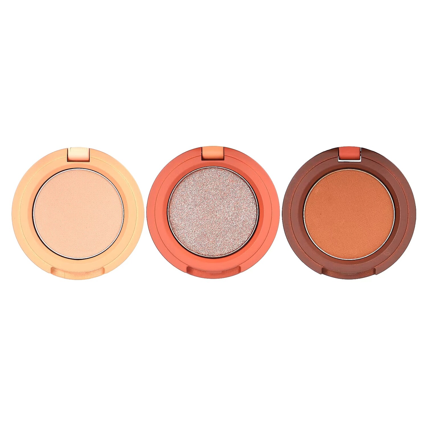 Тени для век Kaja Beauty Bento Bouncy Chrome Shimmer & Matte Trio 10 Spiked Ginger — фото 4