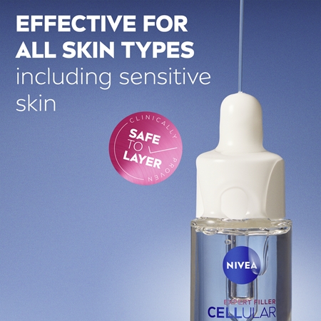 Сыворотка Nivea — Наполняющая с гиалуроновой кислотой Cellular Expert Filler, 15 мл — фото 3