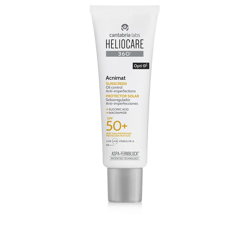 

Солнцезащитный крем Heliocare 360° acnimat protector solar sistema antiimperfecciones y matificante spf50+ Cantabria Labs, 50 мл.