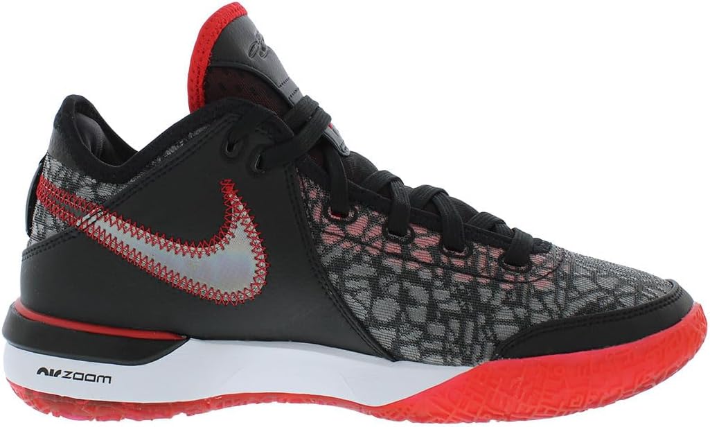 Мужские кроссовки Nike Zoom Lebron NXXT Gen, черный/красный — фото 3