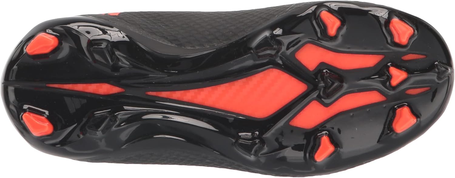 Футбольные бутсы Adidas X Speedportal.3 FG для взрослых, унисекс, черный/красный/зеленый — фото 2