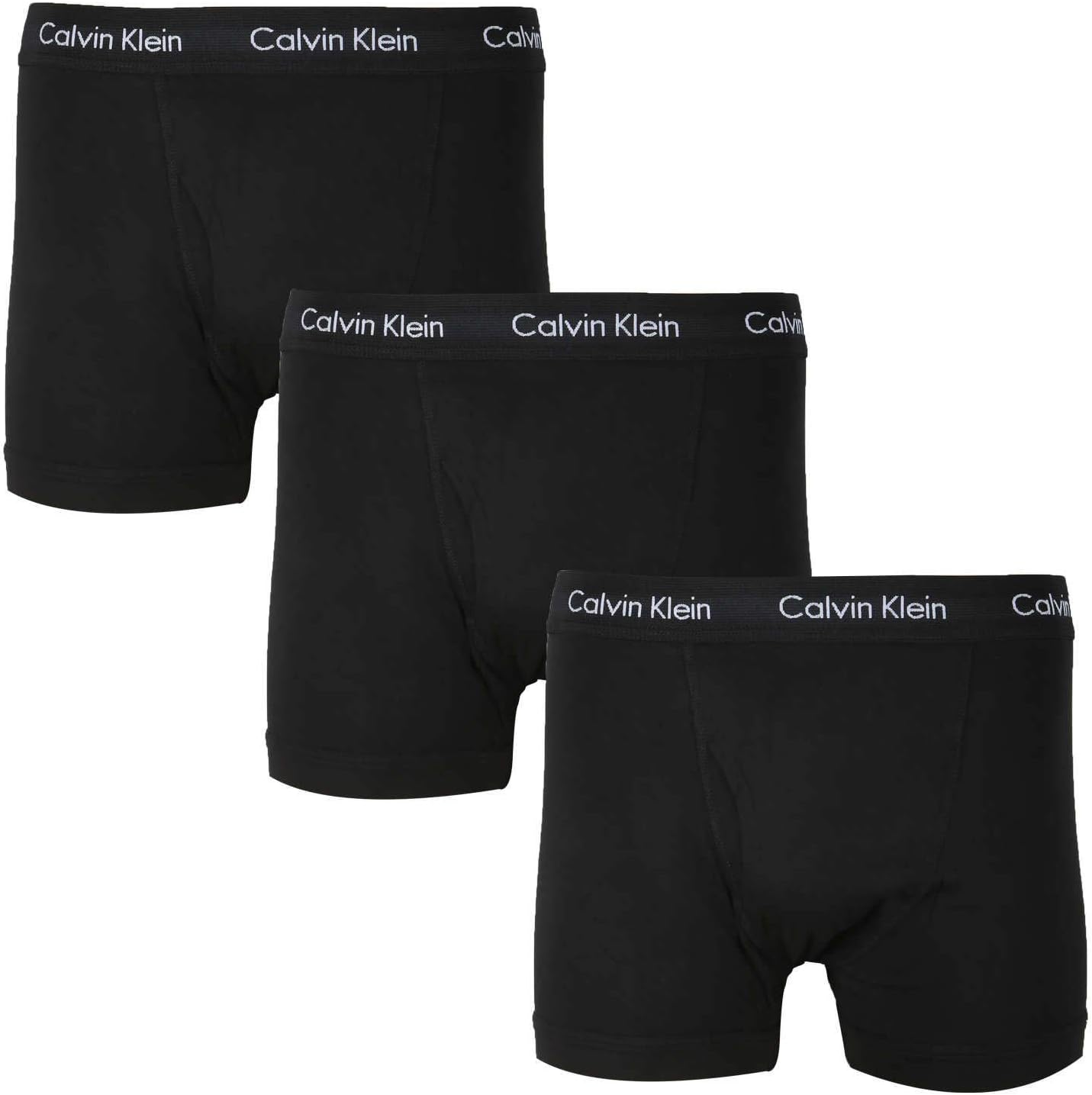 

Мужские хлопковые эластичные шорты Calvin Klein Multipack с низкой посадкой, Black Logo
