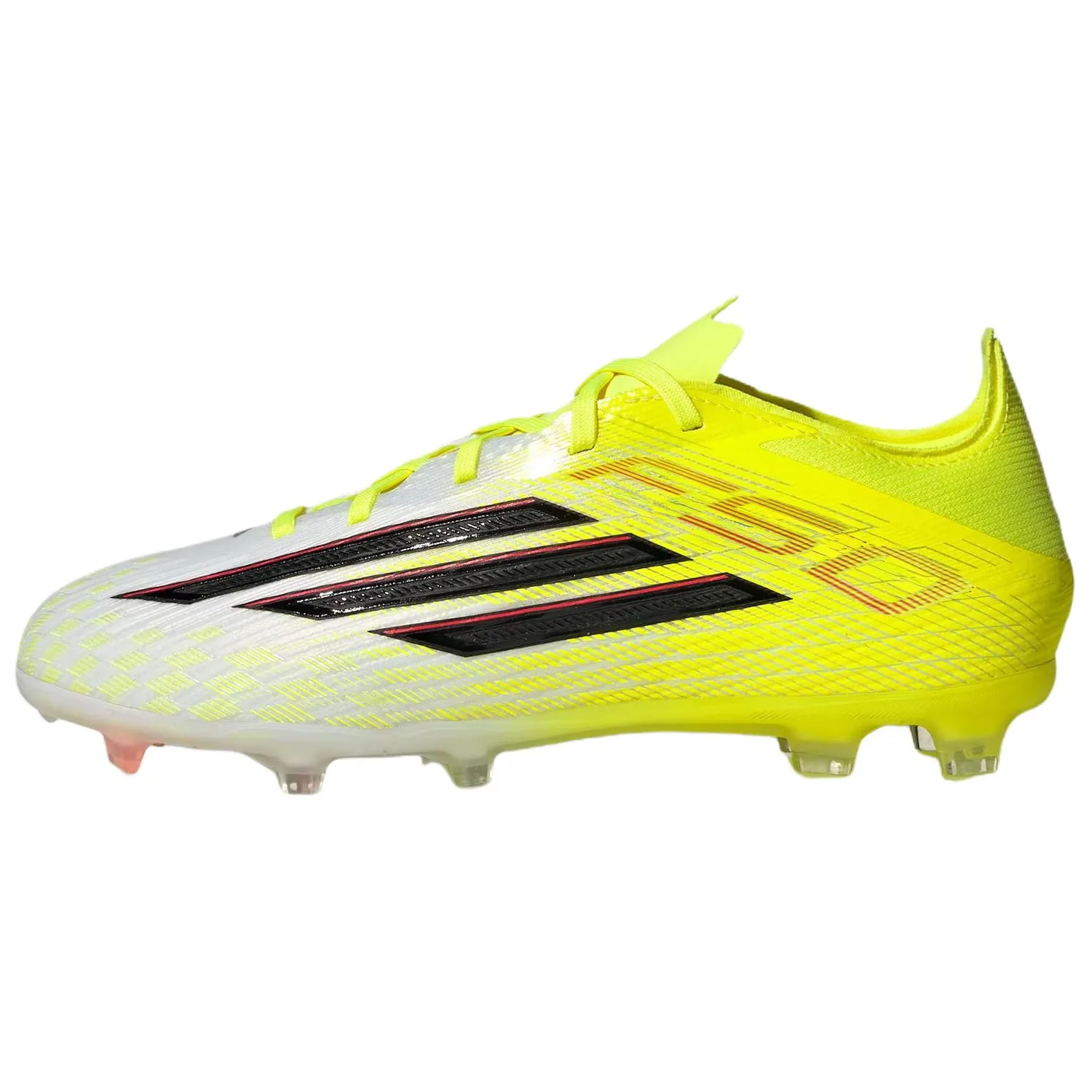 Adidas Бутсы футбольные F50 ELITE низкие Neon Yellow Black детские