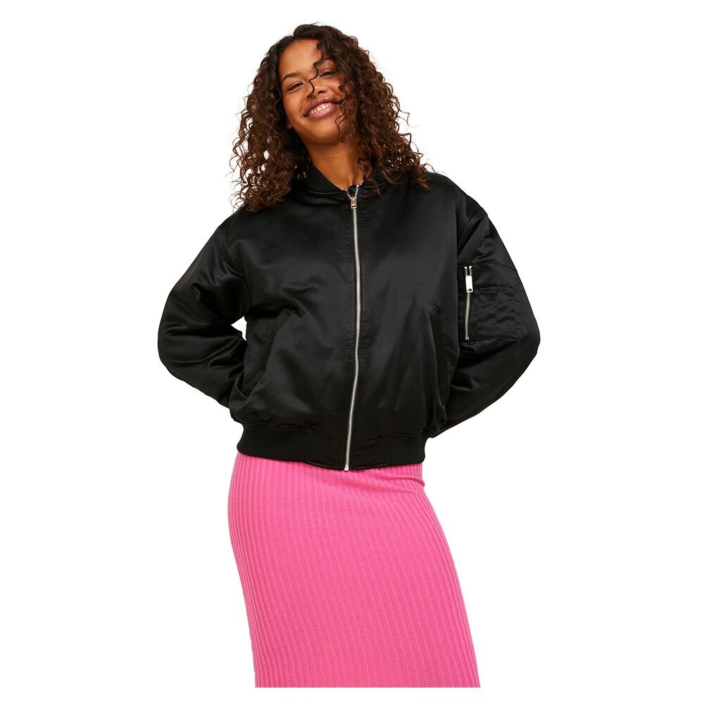 

Куртка Jack & Jones Madison Satin Bomber, черный