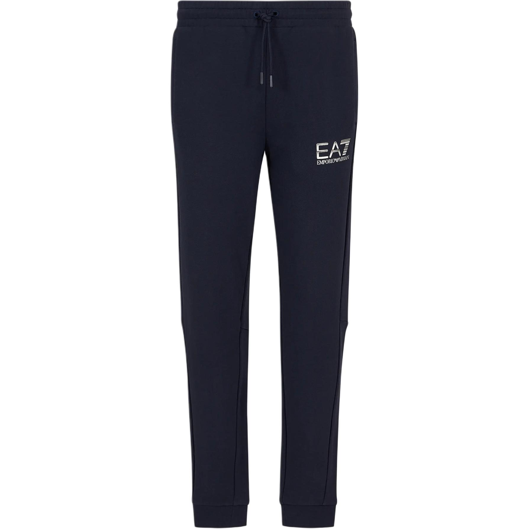 EMPORIO ARMANI Брюки повседневные мужские темно-синие EA7 SS24 — фото 3
