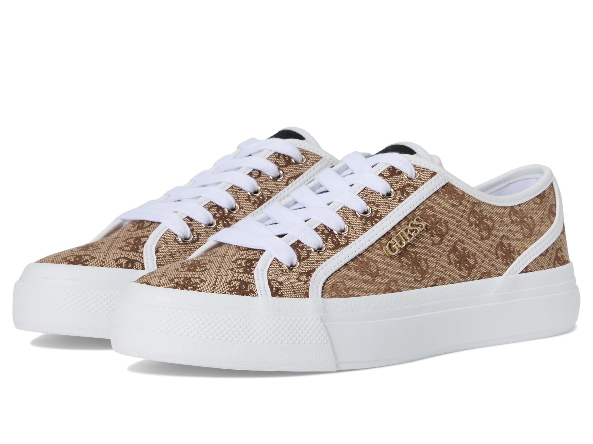Кроссовки GUESS Jelexa, цвет Medium Brown Logo Multi