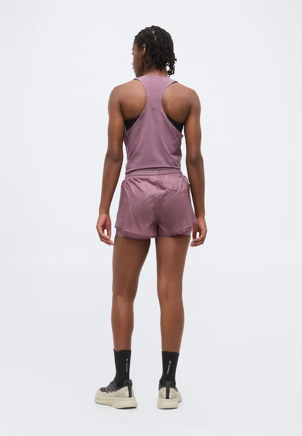 Шорты 2 в 1 Adidas Performance Adi365 hermanos koumori, цвет Shadow Fig — фото 3