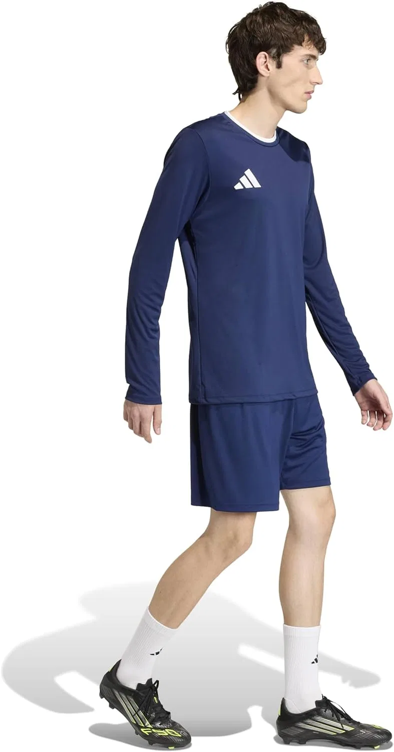 Футболка с длинным рукавом adidas Team Navy Blue/White — фото 2