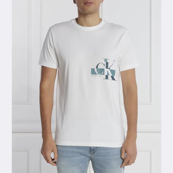 

Футболка стандартного кроя Calvin Klein, белый