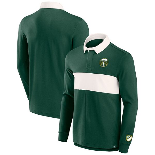 

Мужская зеленая футболка поло Portland Timbers Forever Casuals с длинным рукавом Fanatics Brands - White Label