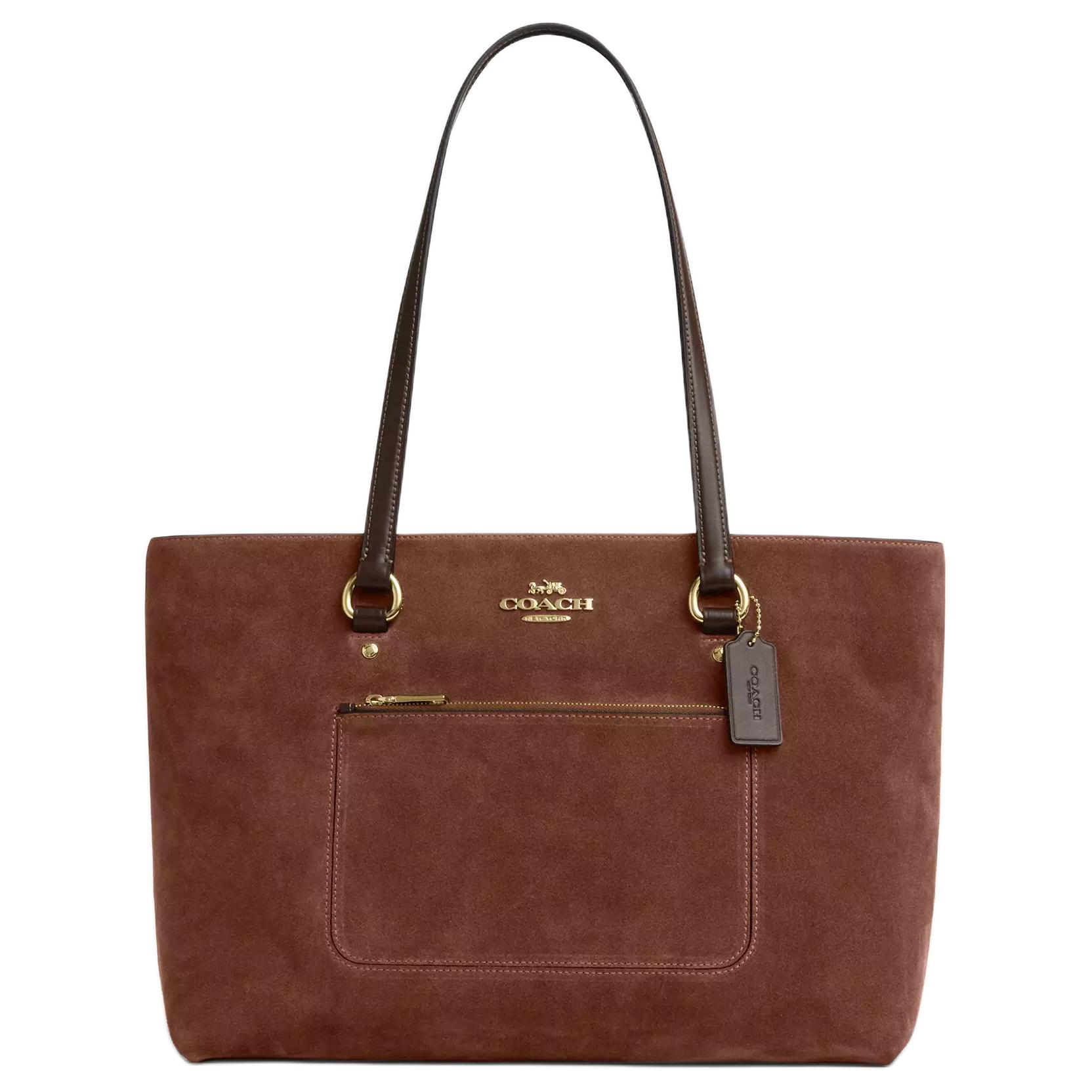 

COACH Сумка тоут из замши