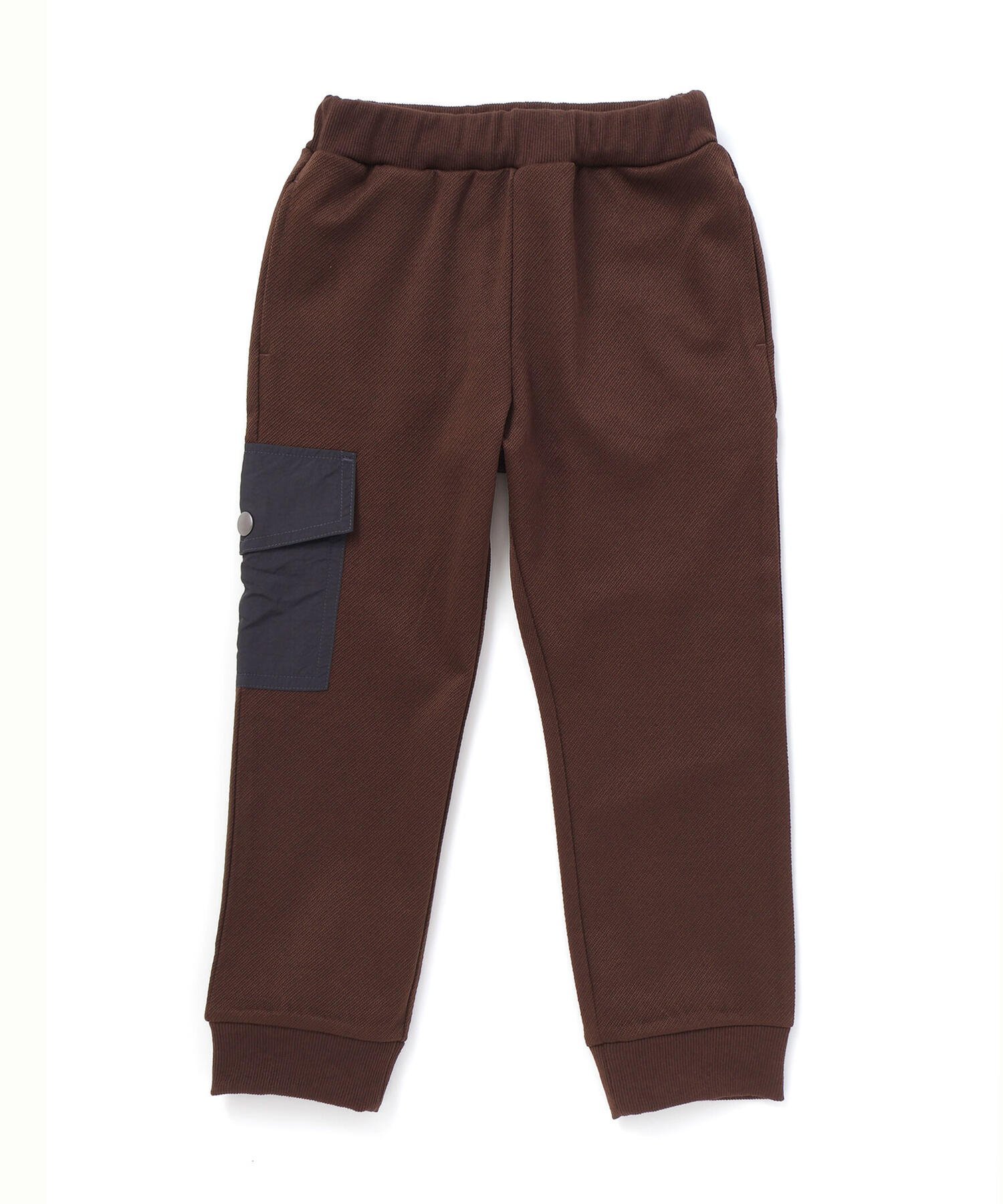 Брюки Jaguar из эластичной саржи с вышитым логотипом (100-160 см) WASK, Brown