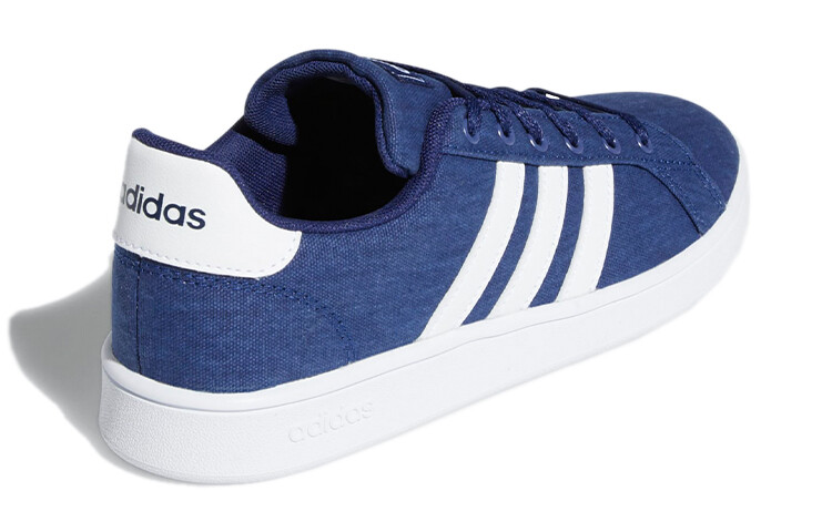 GRAND COURT Kids Скейтбординг Кроссовки Детские низкие темно-синие/ярко-белые Adidas Neo — фото 4