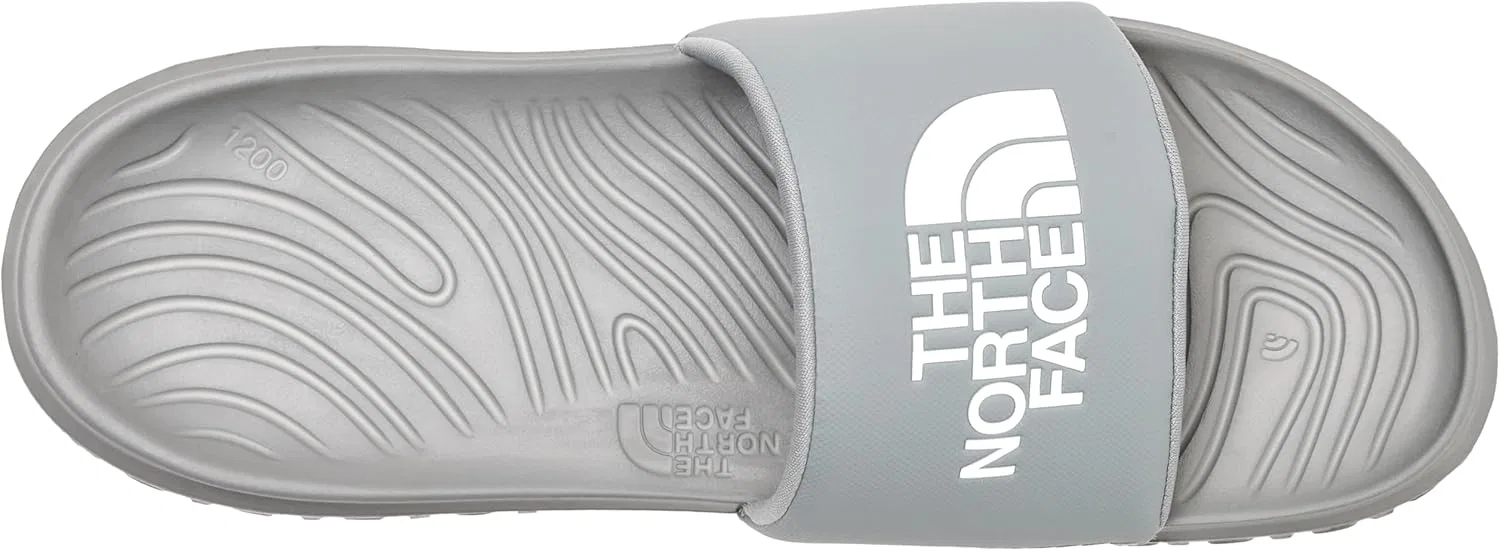 Шлепанцы The North Face Herren M Never Stop Cush, Concrete Tnf White — фото 3