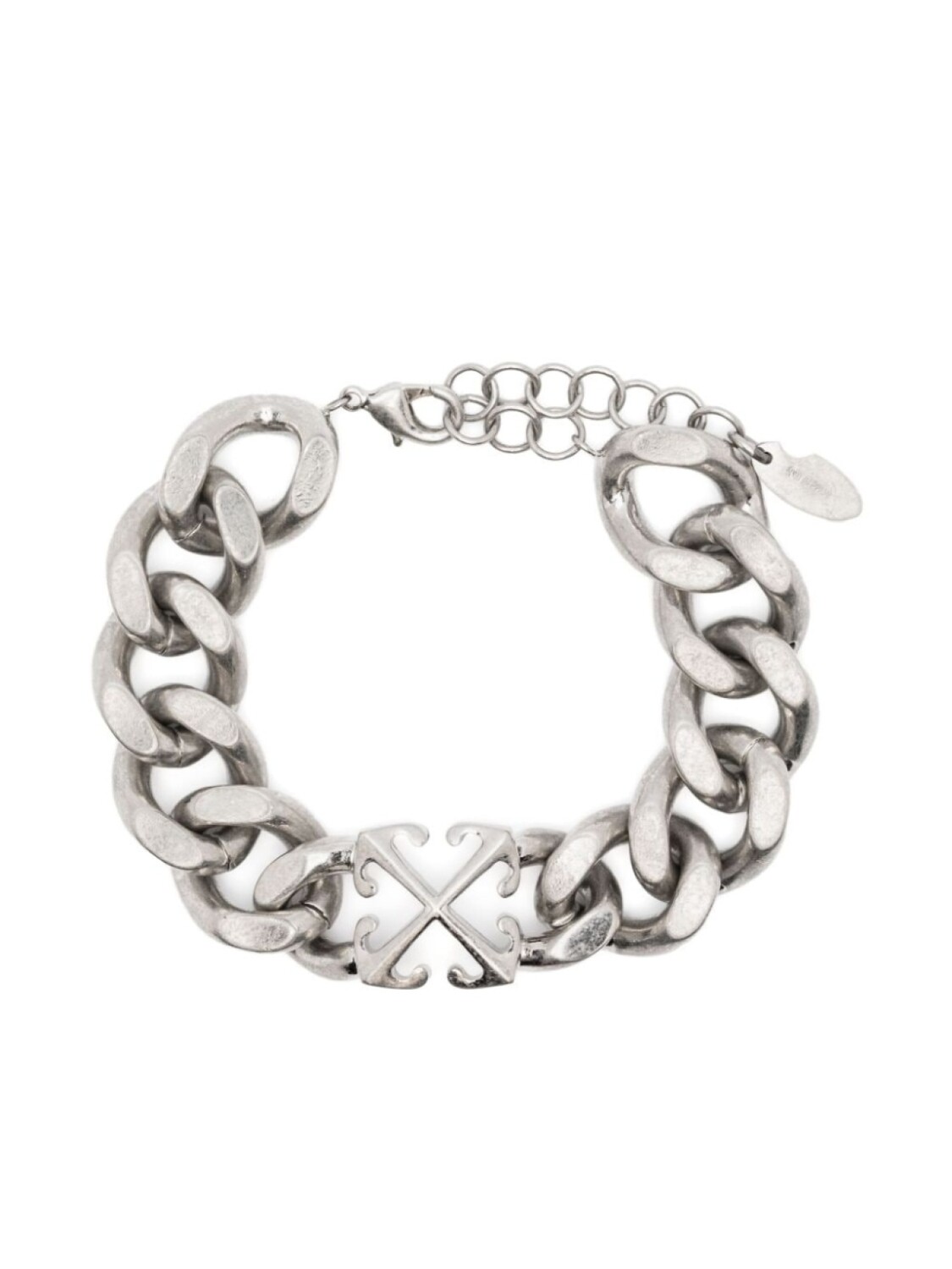 

Браслет Arrow Chain Off-White, серебряный