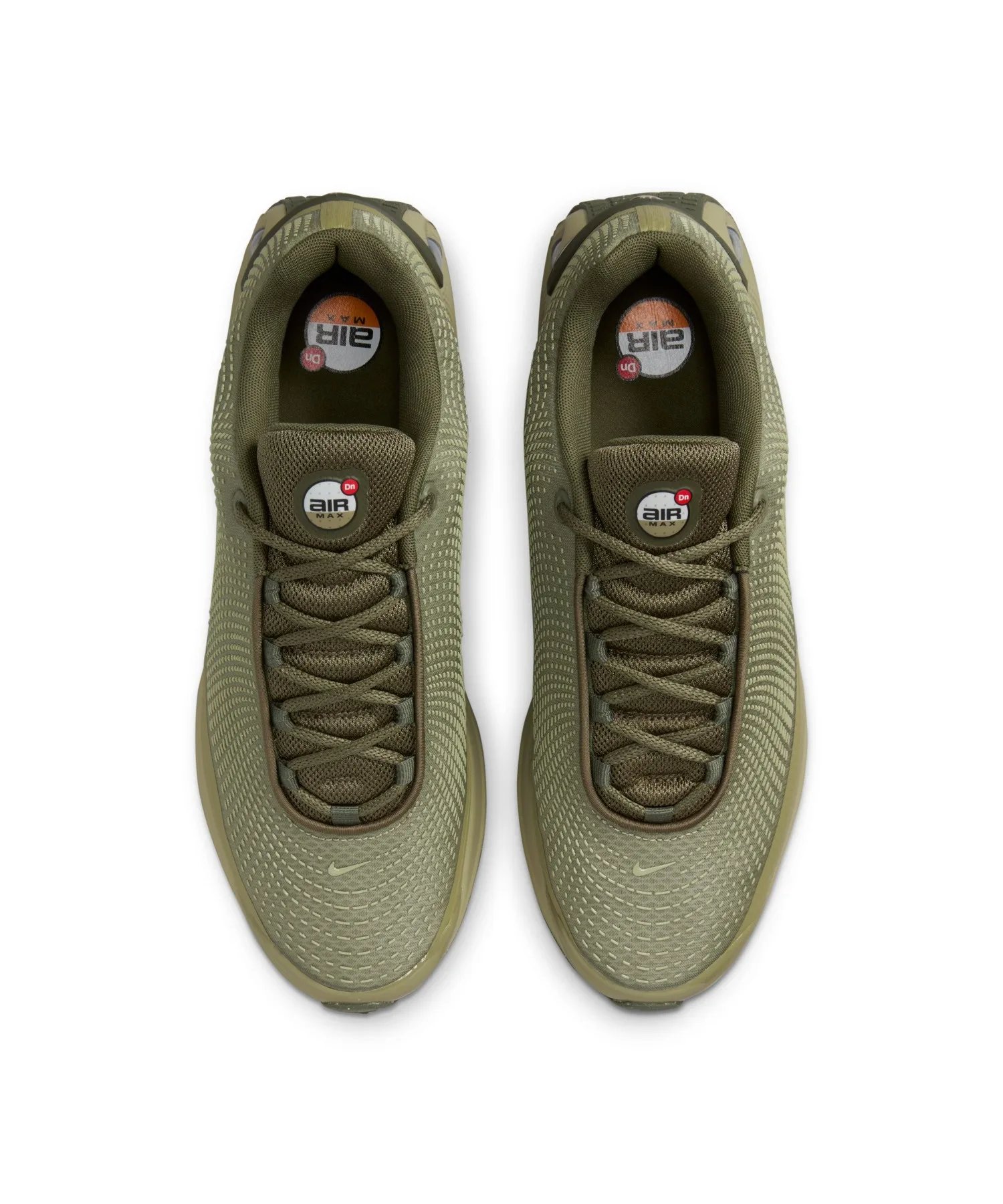 Мужские кроссовки Nike AIR MAX DN оливковые с динамической системой AIR — фото 4