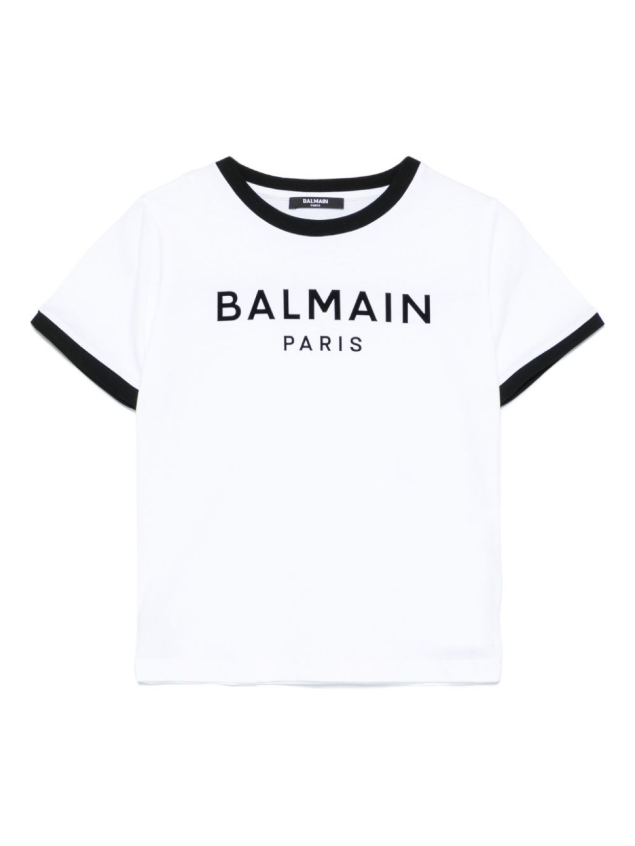 

Balmain Kids футболка с логотипом, белый