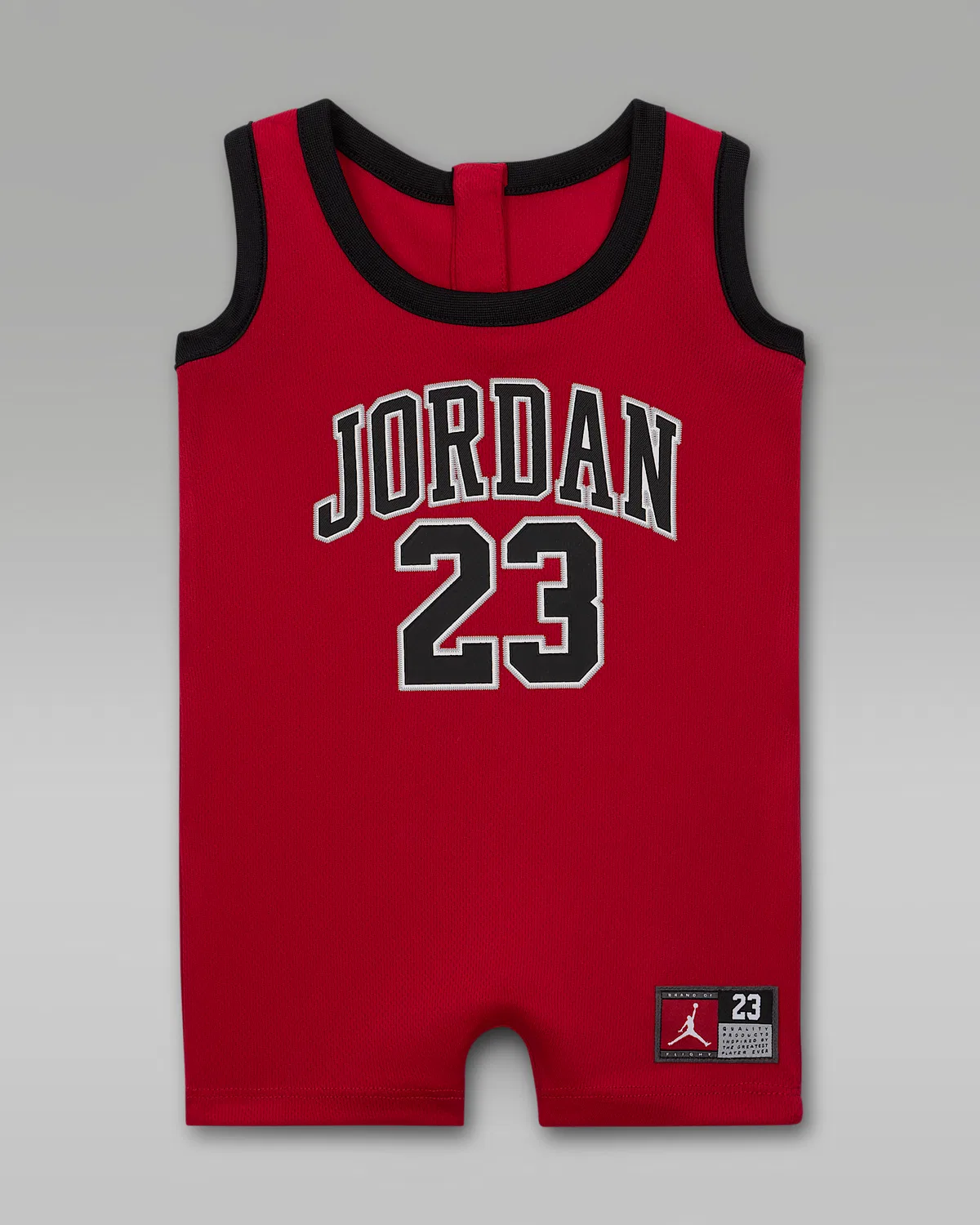 Боди-ползунок Baby Jumpman 23 Jersey Romper Jordan, Gym Red