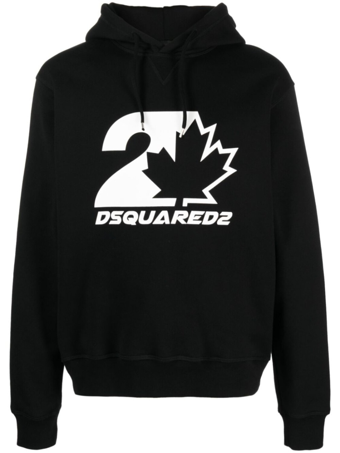 

Dsquared2 худи с кулиской и логотипом, черный