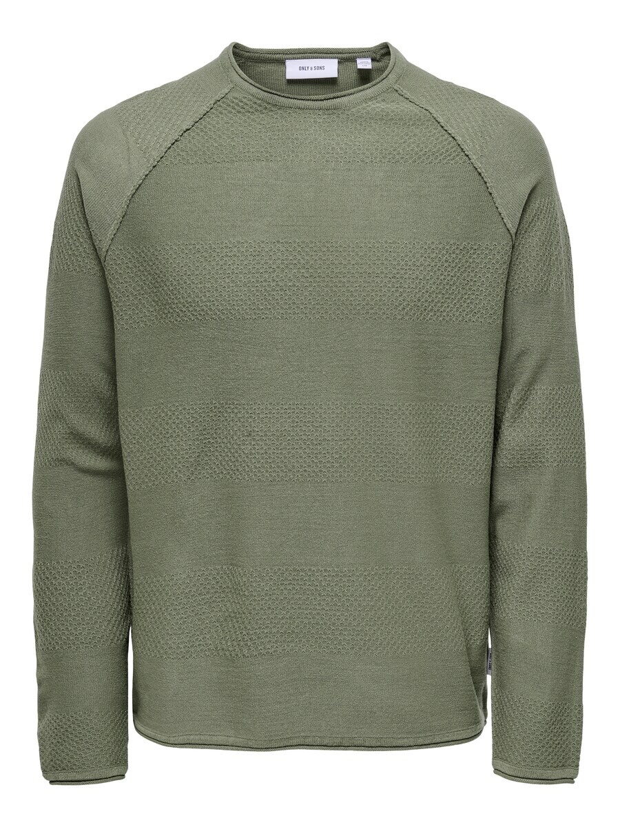 

Свитер Only & Sons Sweater, оливковый