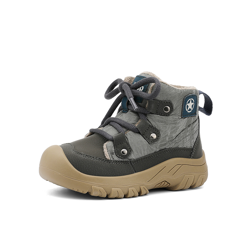 Jeep Mid top Casual Shoes Dark Gray Silver Kids' — фото 3