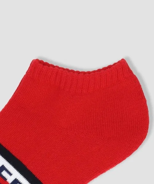[Комплект из 3 пар] Мужские и женские носки TOMMY HILFIGER из органического хлопка с махровой подошвой и логотипом на передней части кроссовок 92554057 — фото 3