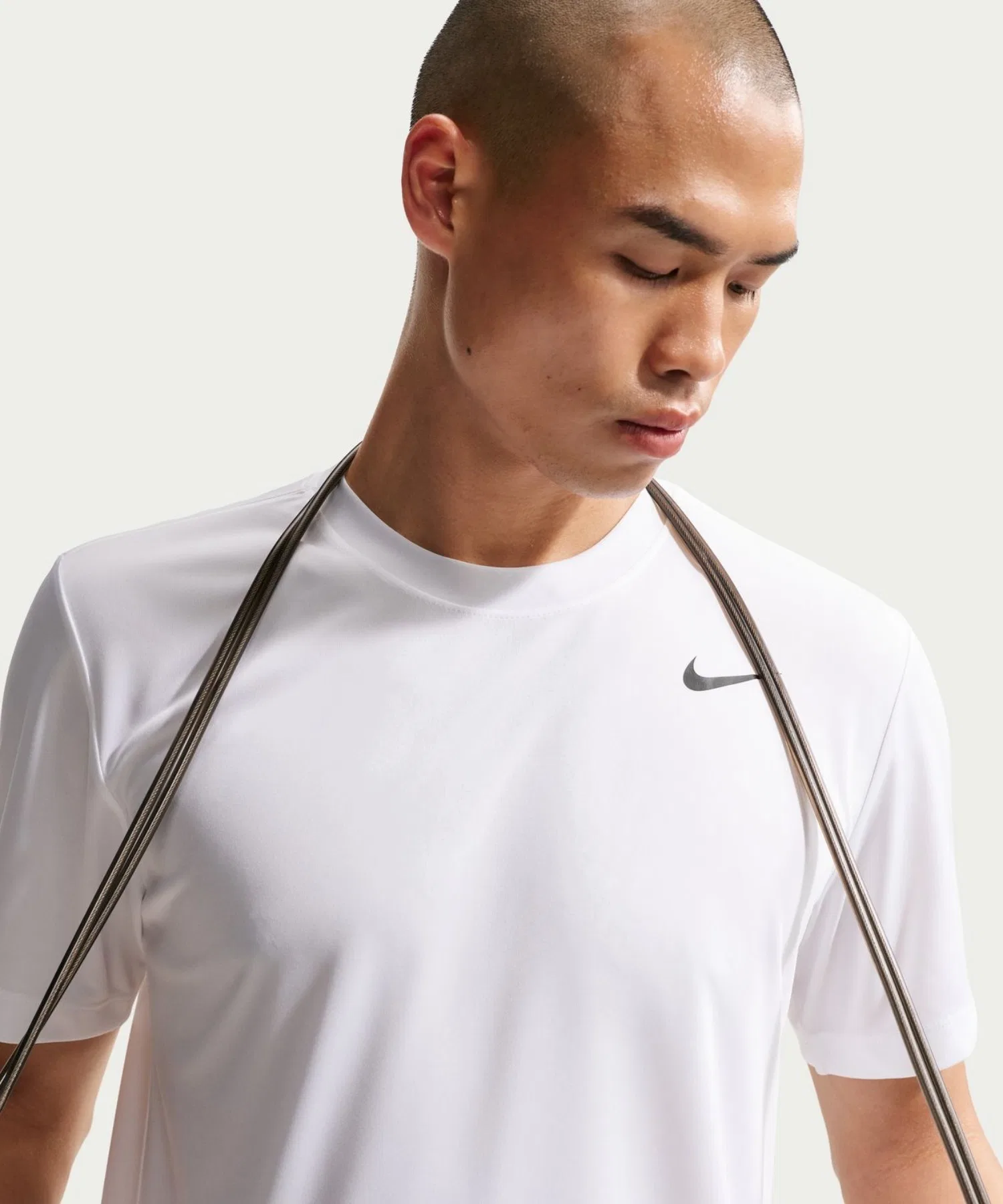 Мужская футболка NIKE DF STD FLEX S/S серая — фото 3