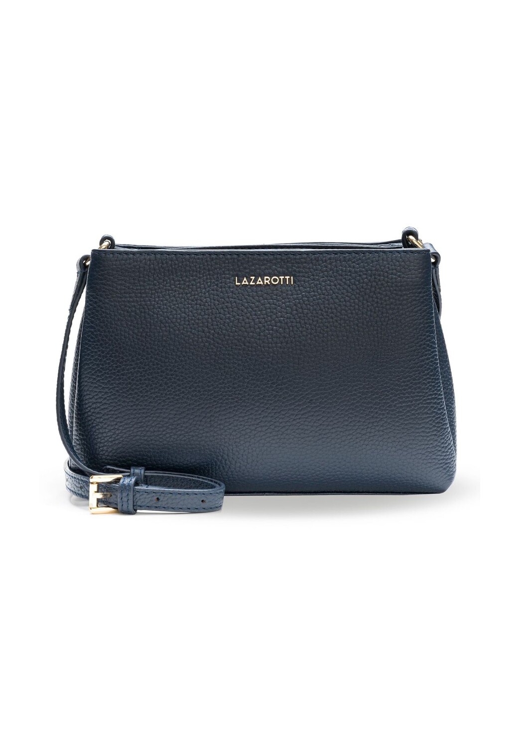 

Сумка через плечо Bologna Leather 23 см LAZAROTTI, темно-синий
