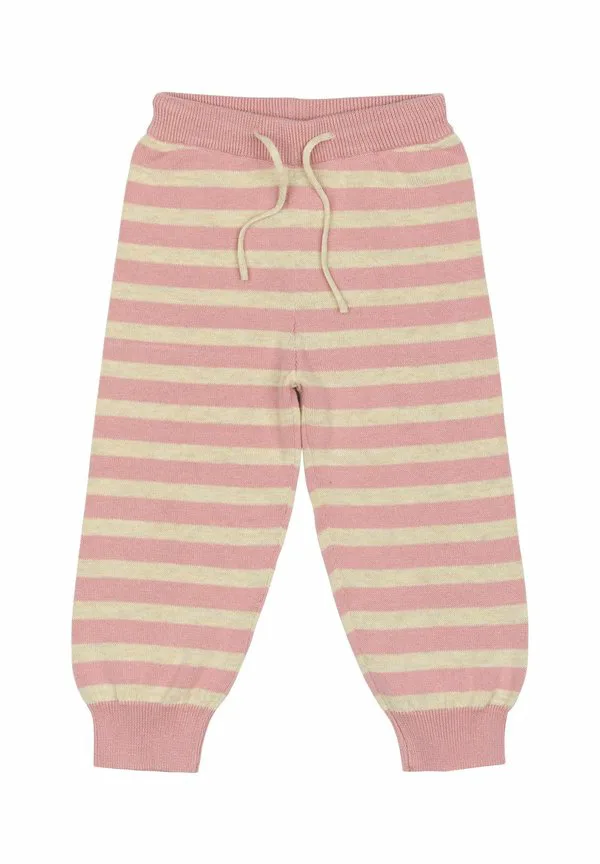 Брюки Petit Piao, Off White/Rosa