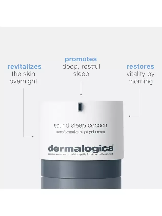 Крем для лица SPF DERMALOGICA Ночной гель- Sound Sleep Cocoon Transformative — фото 4