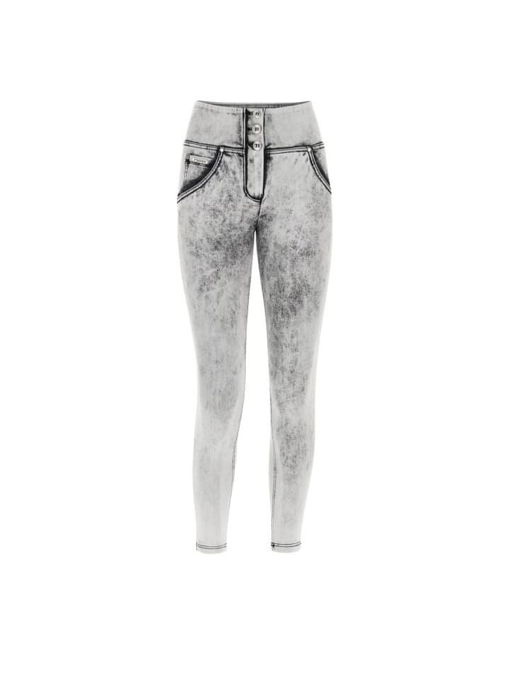 

Джеггинсы FREDDY Push-Up 7/8 Mid Waist Skinny Hose, серый