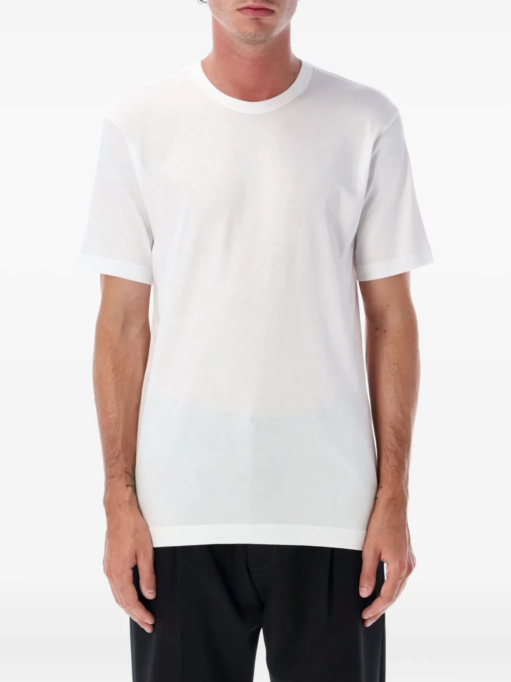 

Футболка с логотипом Comme Des Garçons Shirt, белый