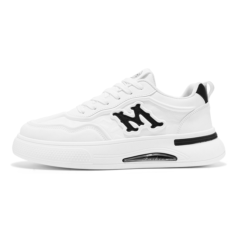 

Boogie Bear Мужские скейтерские кроссовки White Black, цвет White Black