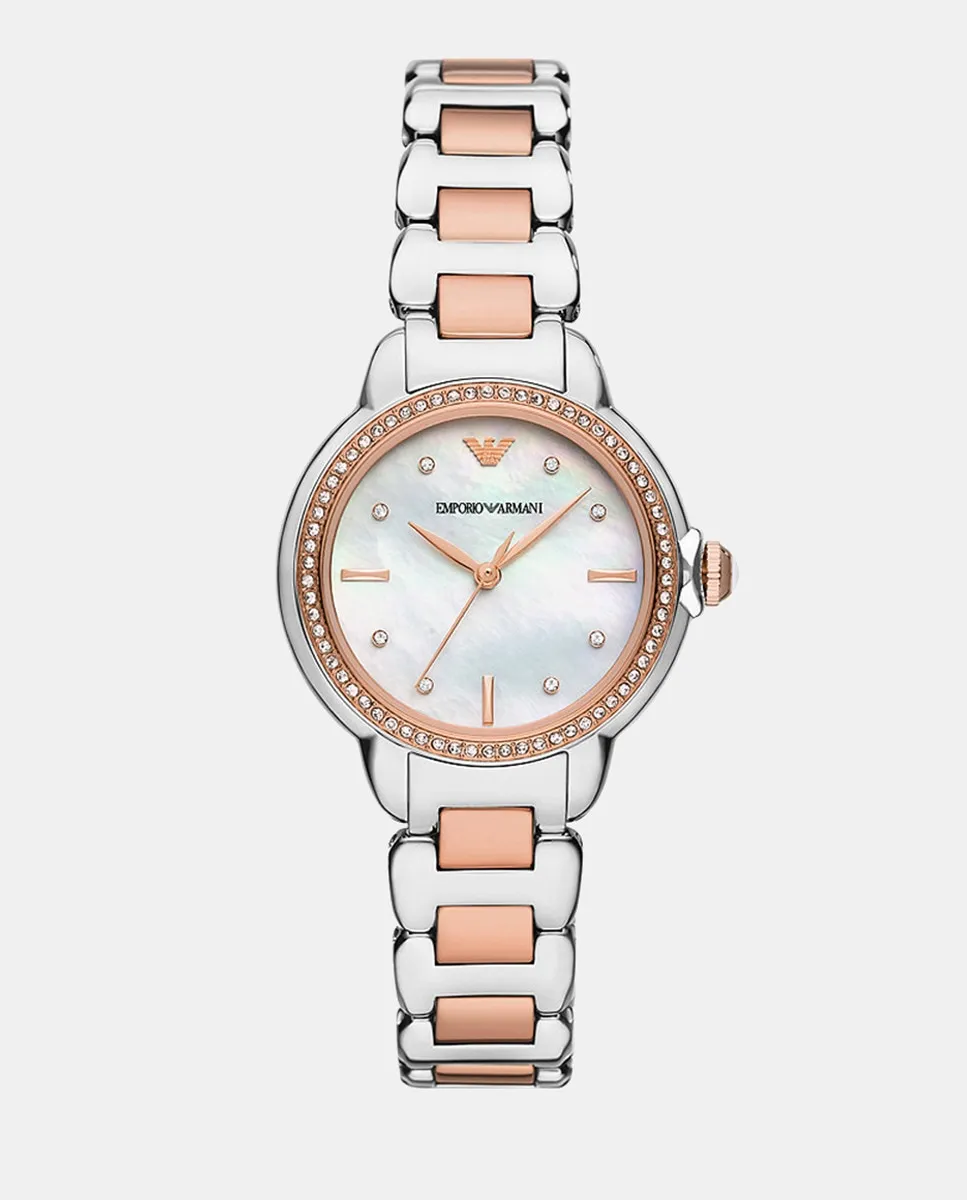 

Женские часы AR11569 из двухцветной стали Emporio Armani, мультиколор