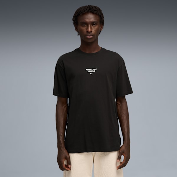 

Мужская футболка с символикой автоспорта Porsche Legacy Puma, черный