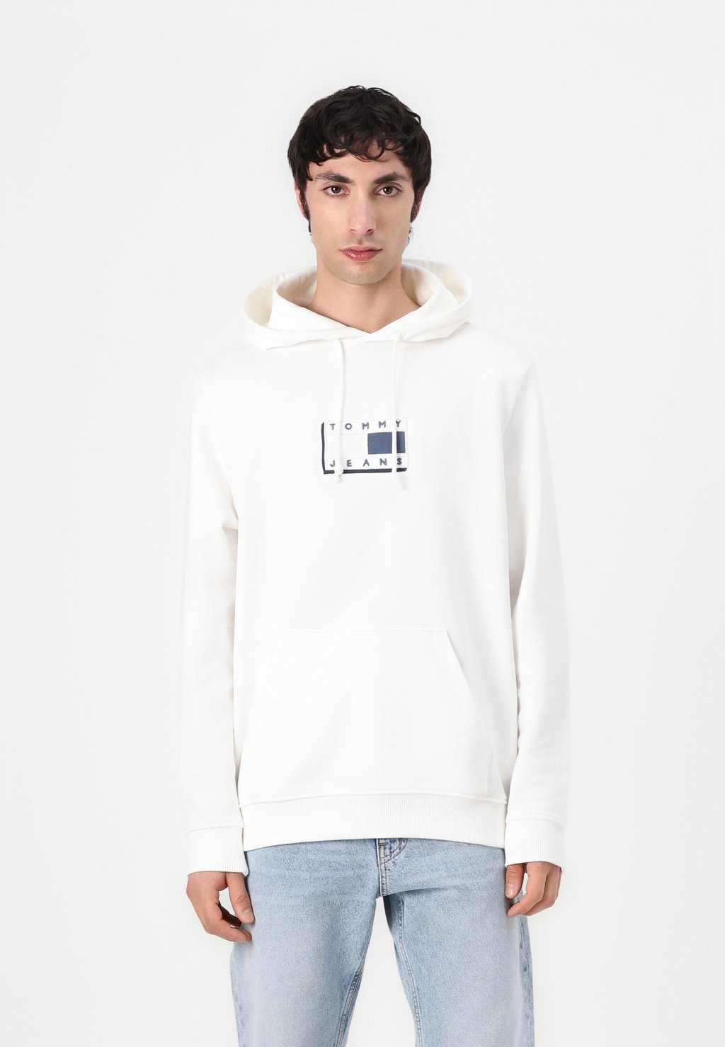 

Толстовка с капюшоном FLAG HOODIE Tommy Jeans, слоновая кость