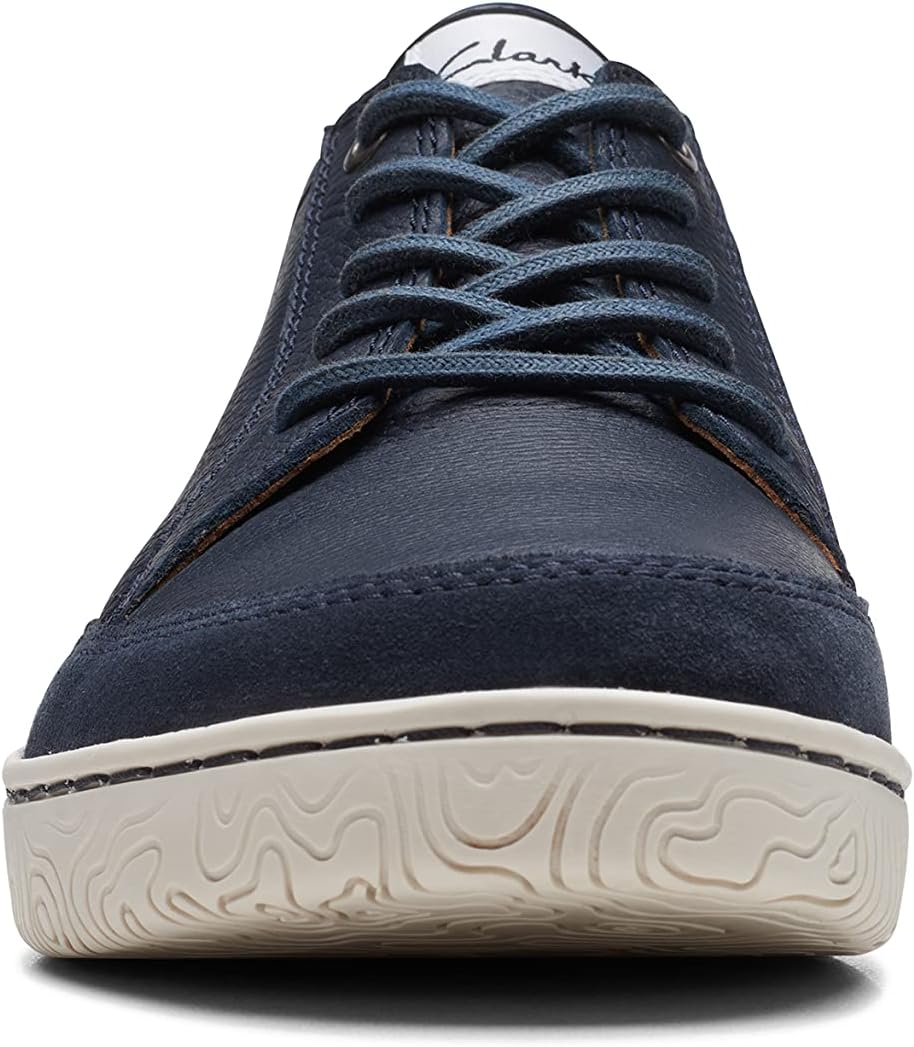 Мужские кроссовки Clarks Hodson с шнуровкой, темно-синий — фото 2