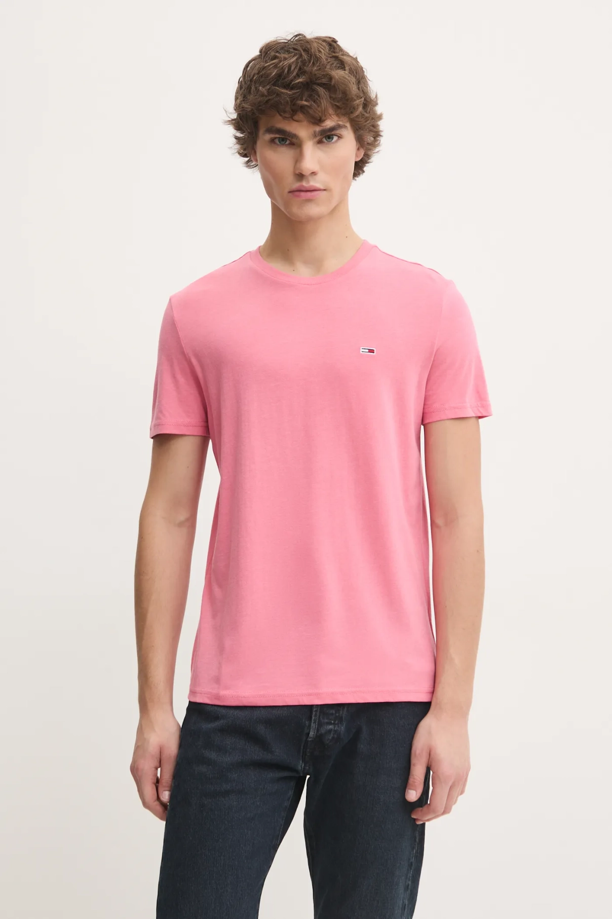 

Футболка Tommy Jeans, розовый