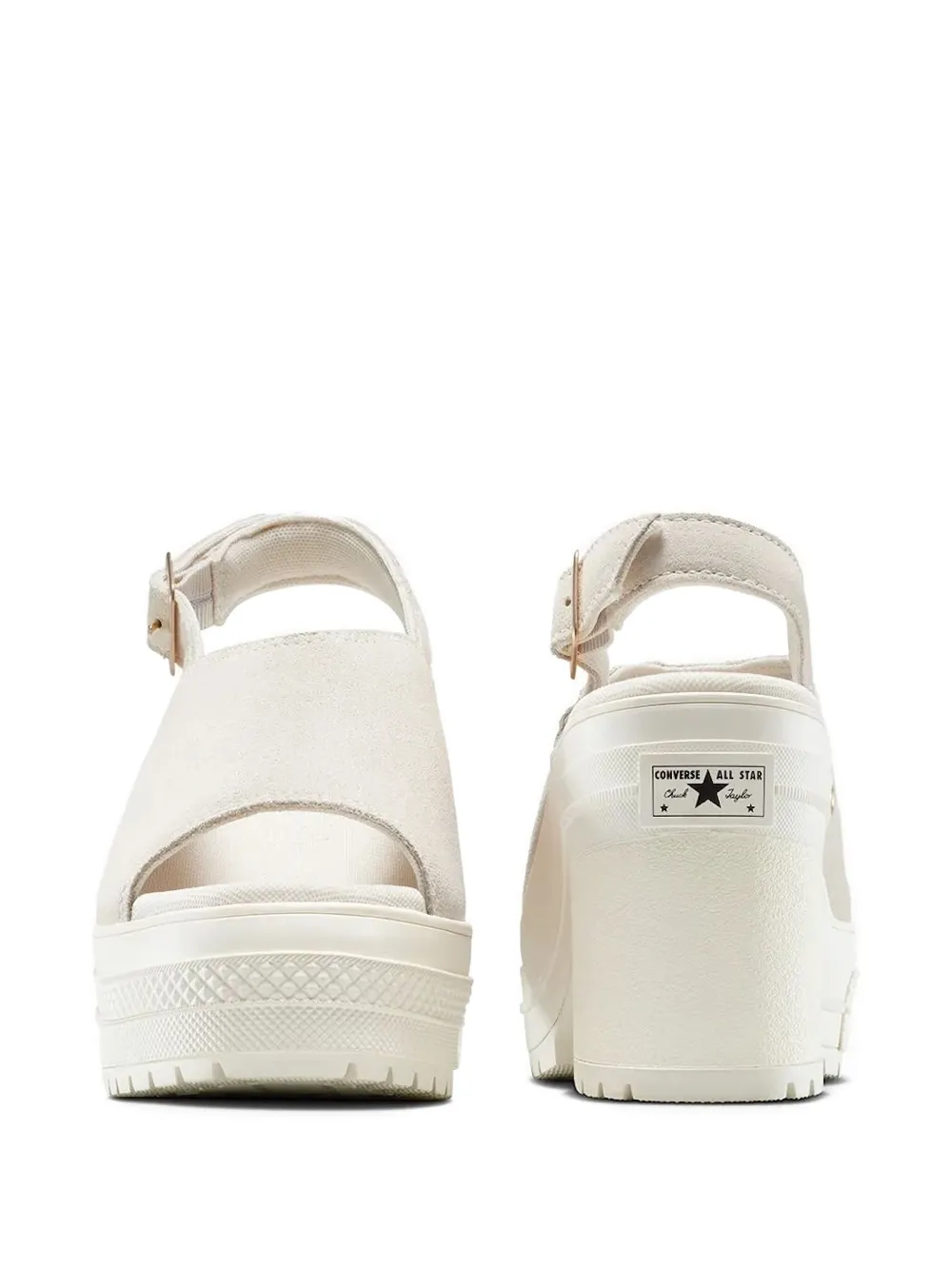 Босоножки Chuck 70 De Luxe с открытой пяткой на платформе Converse, нейтральный — фото 3