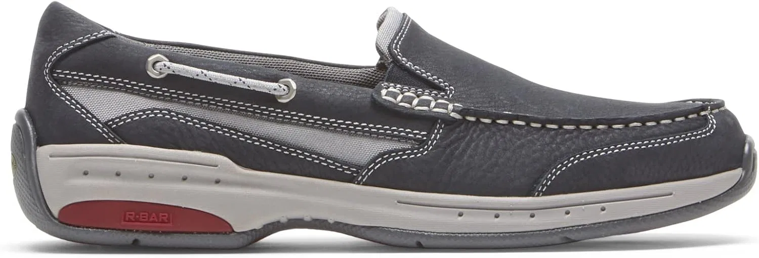 Мужские лодочные туфли Dunham Captain Venetian, Navy — фото 4