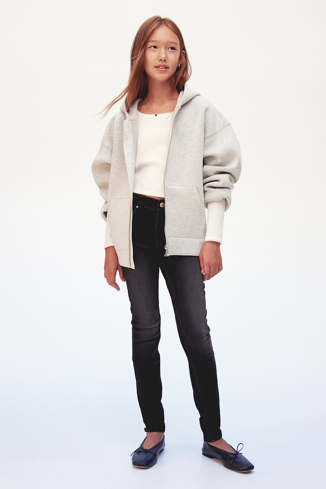 

Джинсы скинни H&M, черный