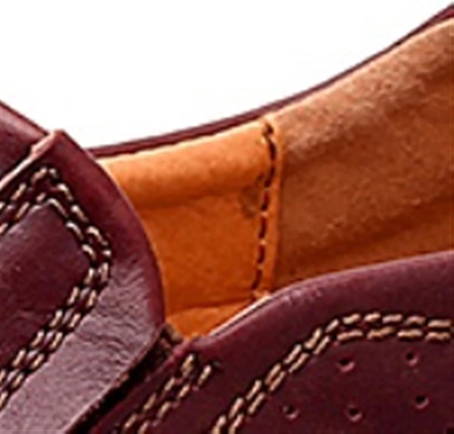 Туфли Men's Shoes, Men's Leather Shoes, Men's Casual Shoes, Men's Casual Shoes, Men's Shoes Generic, Weinrot — фото 4
