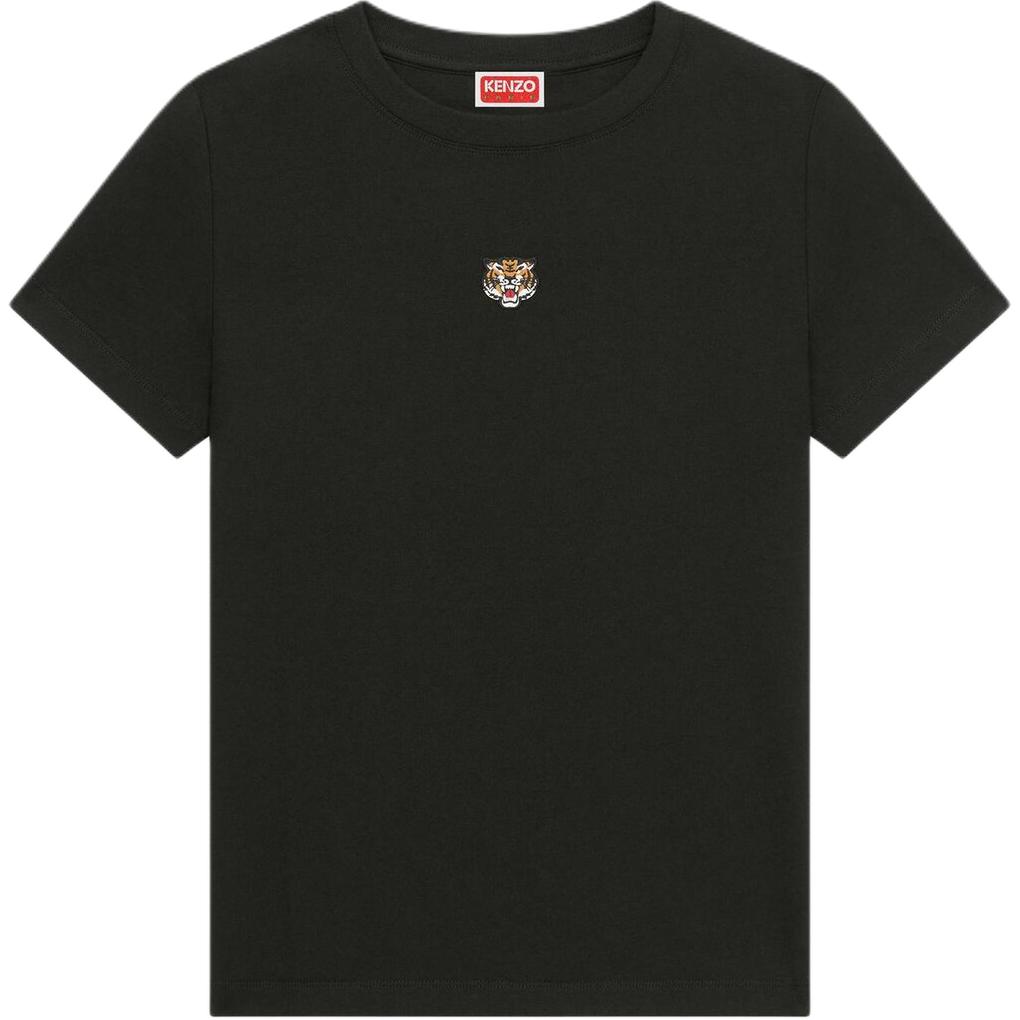 

Футболка с принтом тигра KENZO, черная