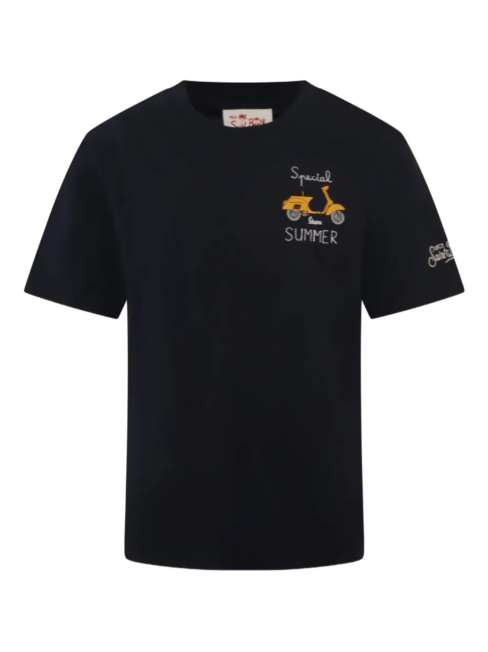 

Футболка из джерси MC2 Saint Barth Kids, синий
