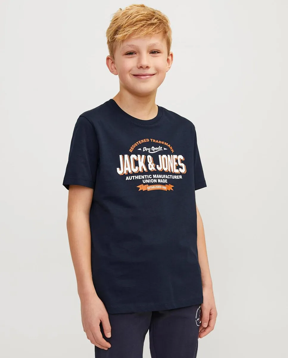 

Футболка для мальчика с коротким рукавом Jack & Jones, темно-синий