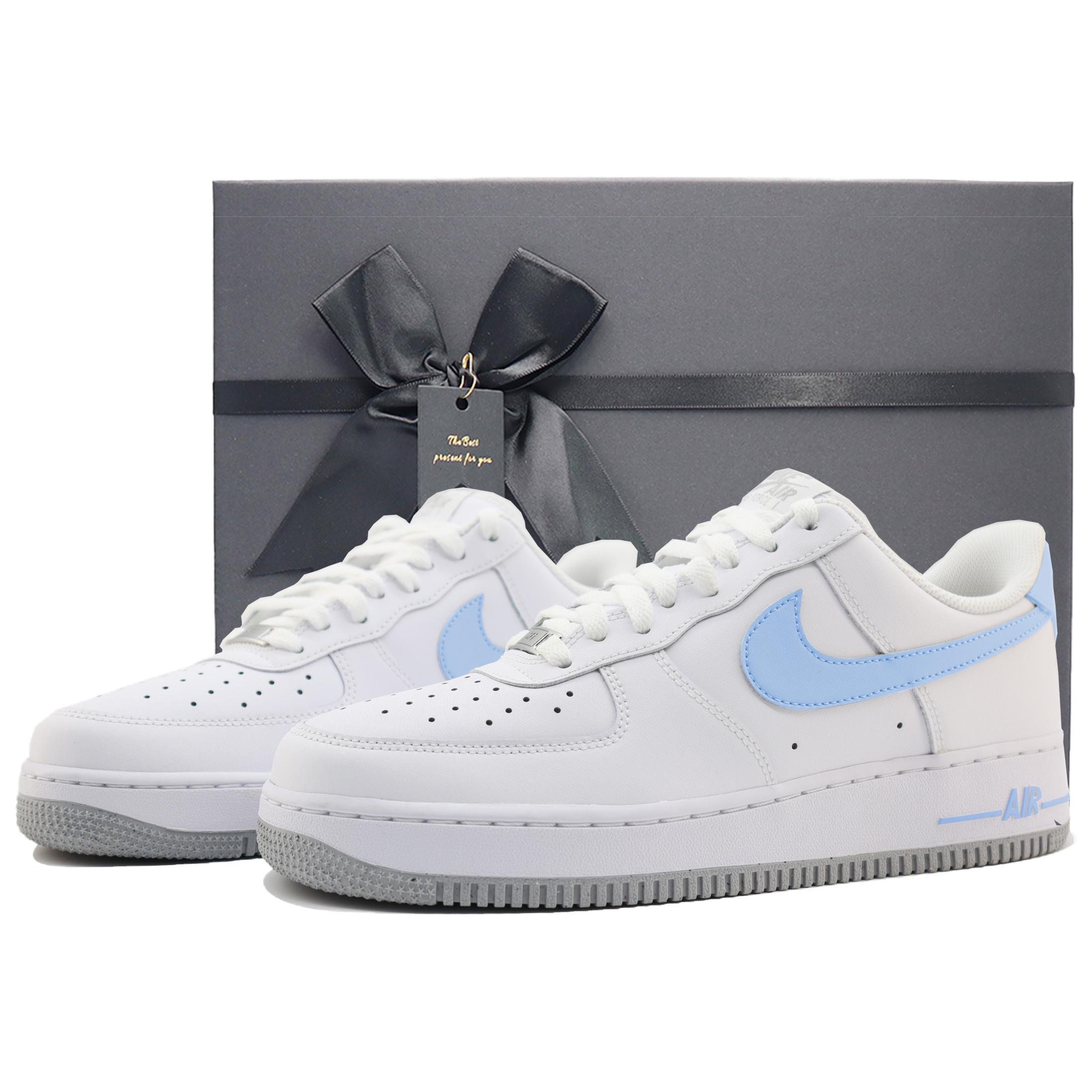 

Nike Кроссовки Air Force 1 с низким верхом для скейтборда, противоскользящие, износостойкие, мужские, белые