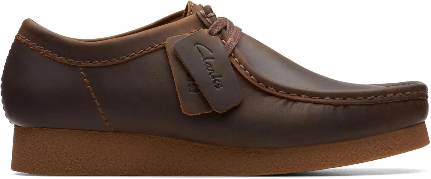 Туфли Clarks Originals Men's Wallabee Evo Suede, Brown — фото 4